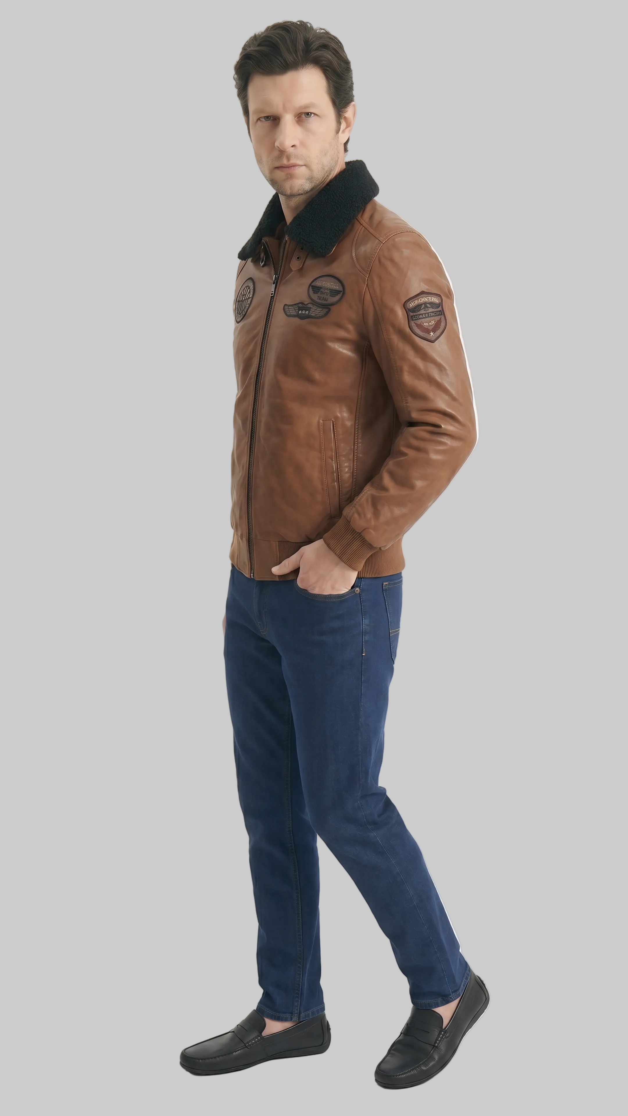 Chicago Brown Jacket