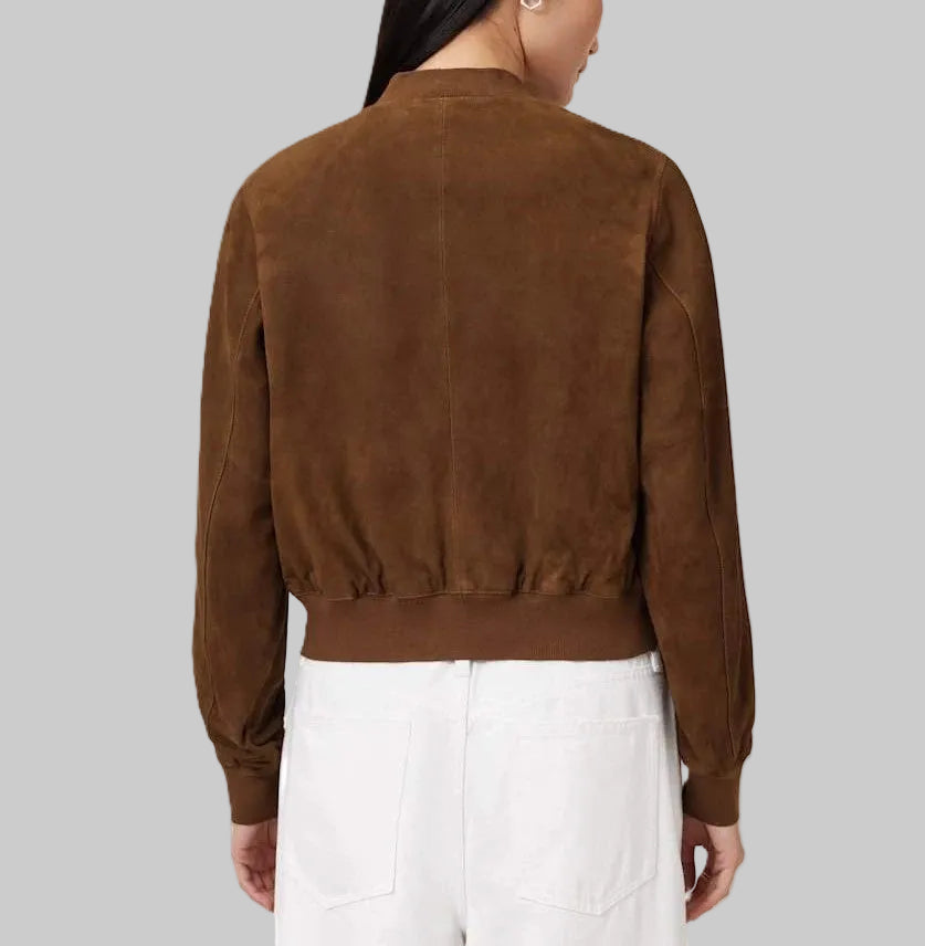 Classic Suede Bomber