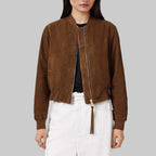 Classic Suede Bomber