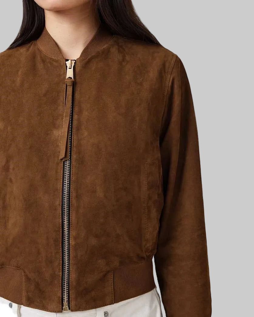 Classic Suede Bomber