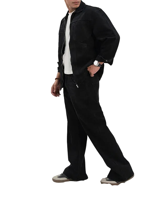 Denim Jacket - Black