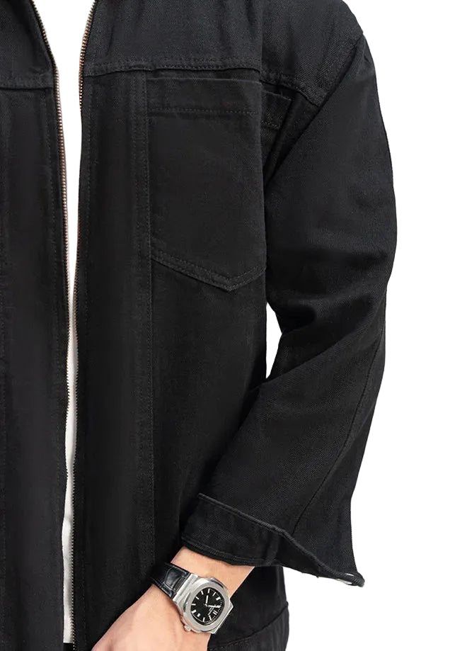 Denim Jacket - Black