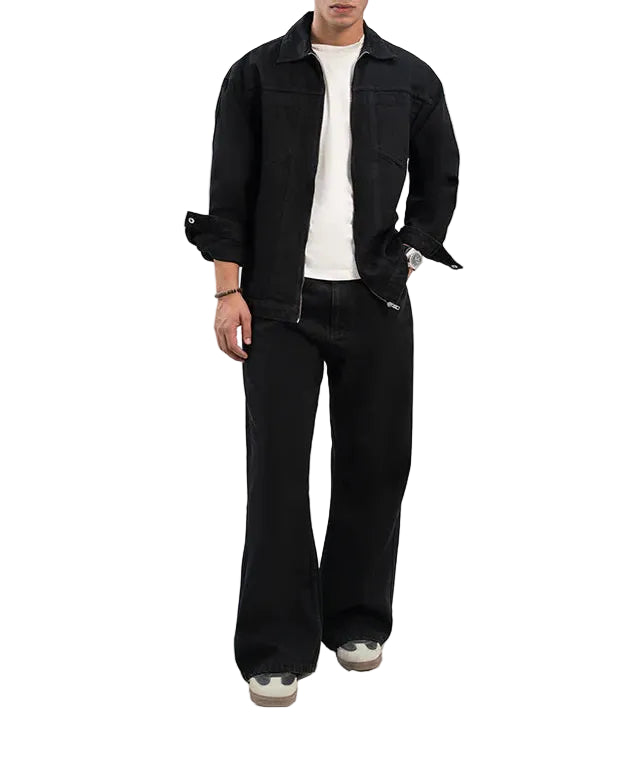 Denim Jacket - Black