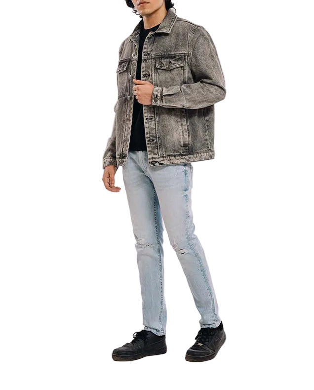 Denim Jacket - Grey