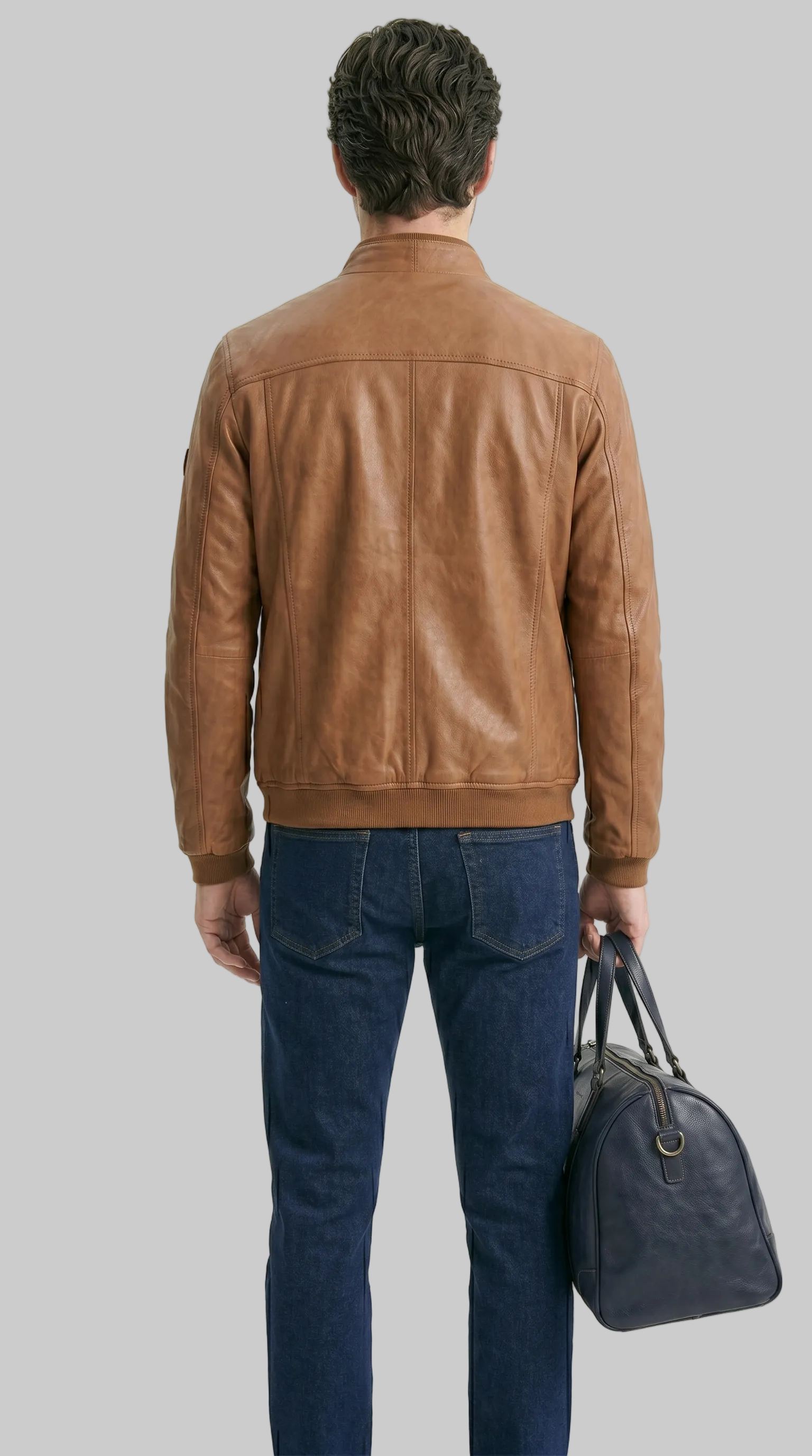 Brown Racer Jacket