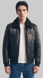 FLIGHT JACKET - BLACK