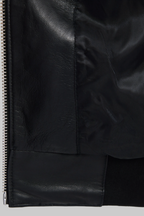 LEATHER BOMBER