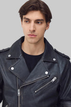 The Vintage Wash Biker JACKET