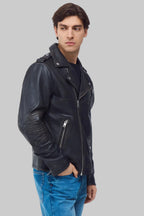 The Vintage Wash Biker JACKET