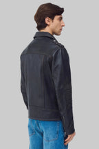 The Vintage Wash Biker JACKET