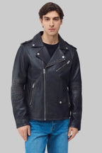 The Vintage Wash Biker JACKET