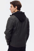 Apex Ribbed Biker Jacket