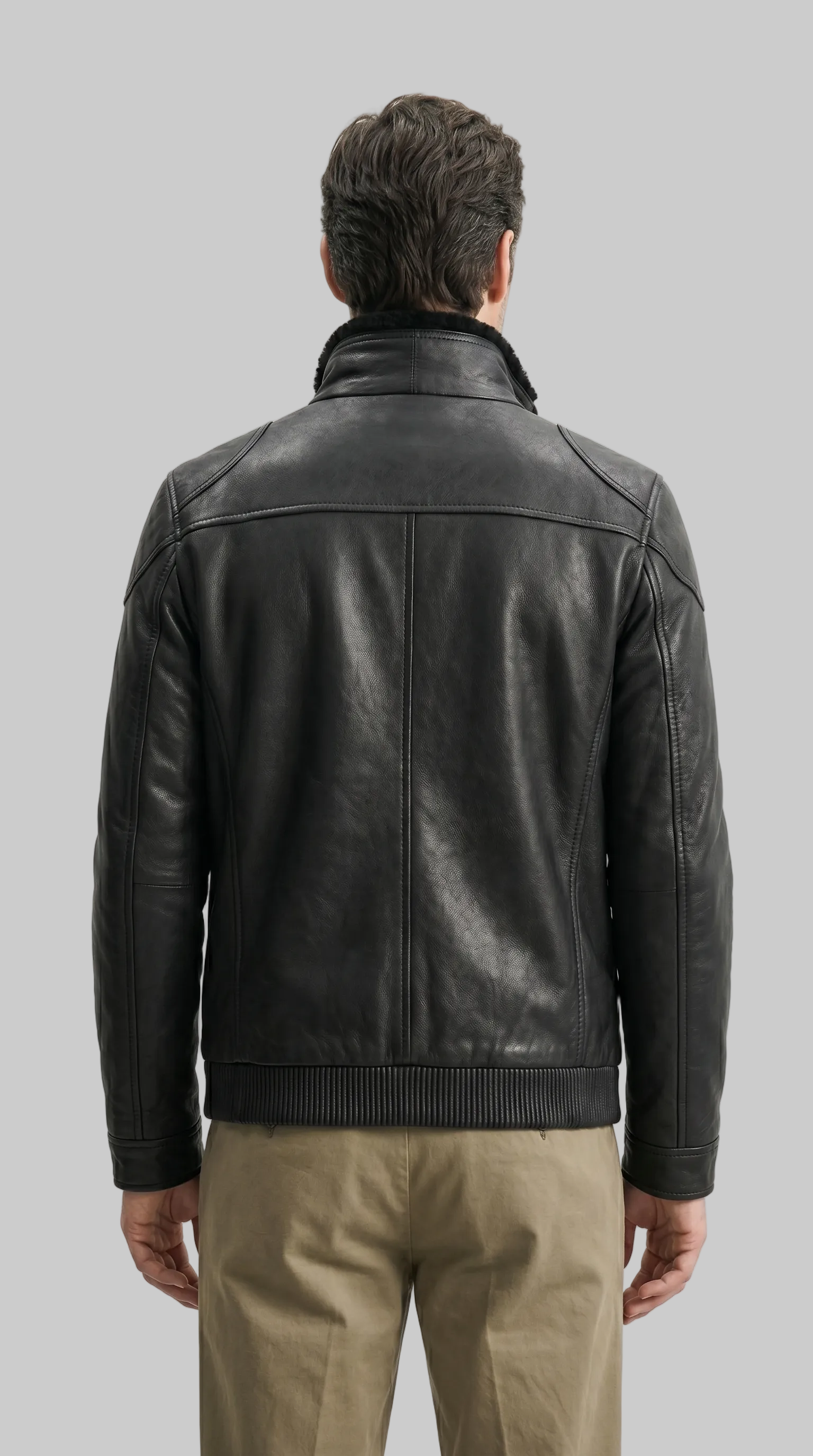Men's Shearling Bomber