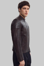 RUSTY BROWN MOTO JACKET