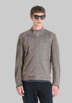 SLIM FIT SUEDE JACKET