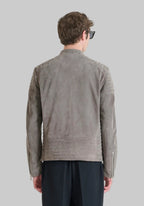 SLIM FIT SUEDE JACKET