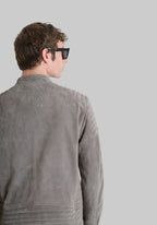 SLIM FIT SUEDE JACKET
