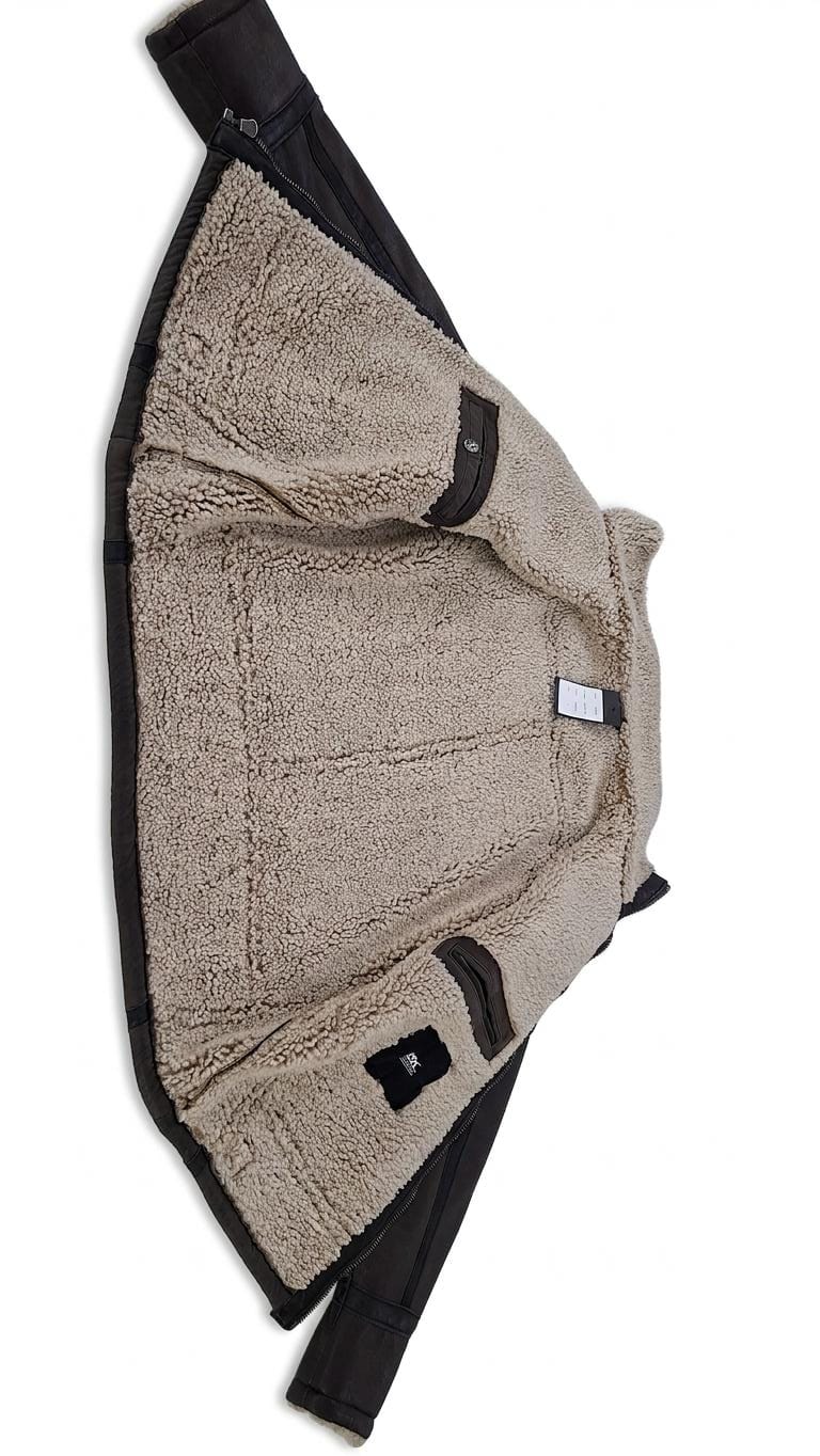 SHEARLING BOMBER  - MORA