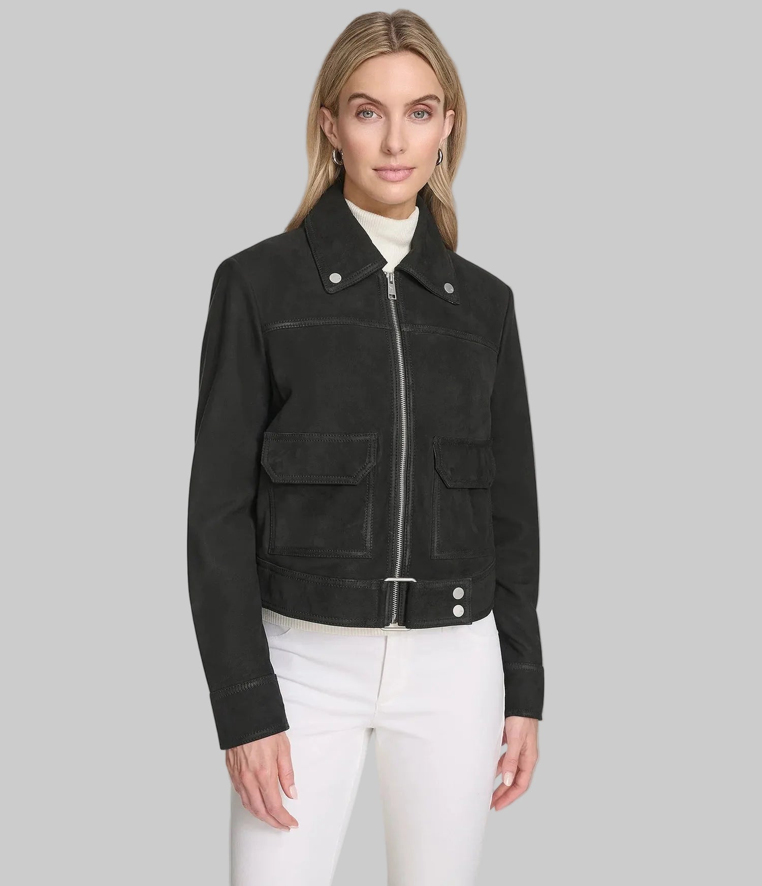Midnight Suede Jacket